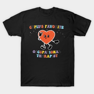 Cupid's Favorite Occupational Therapy OT Valentine's Day T-Shirt